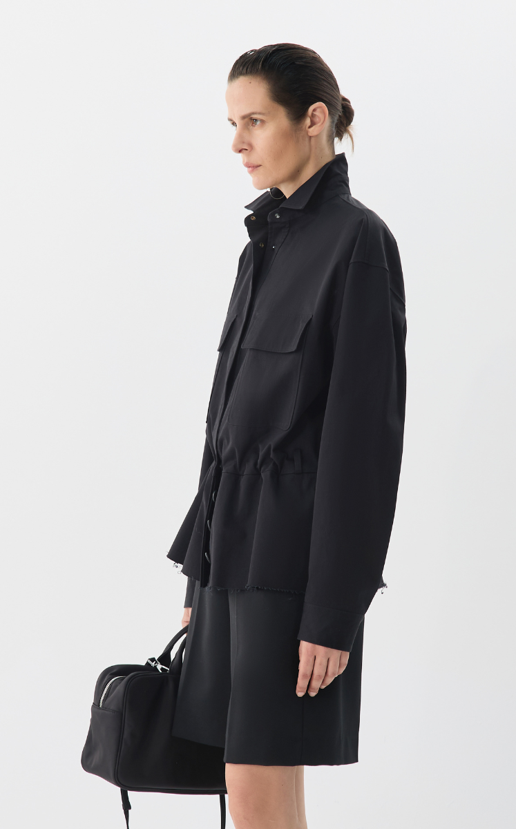 Coat / JNBY Oversized Cotton Jacket
