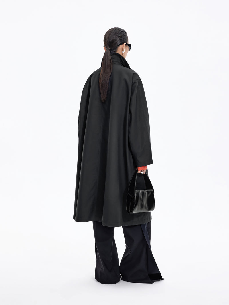 Coat / JNBY Cotton Oversized A-Line Trench Coat