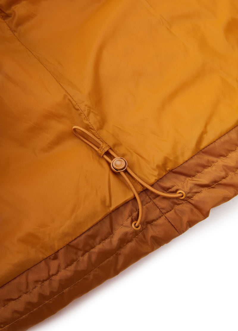 Coat / JNBY Oversized T-Shape Down Jacket with Italian Fabric Turmeric-1