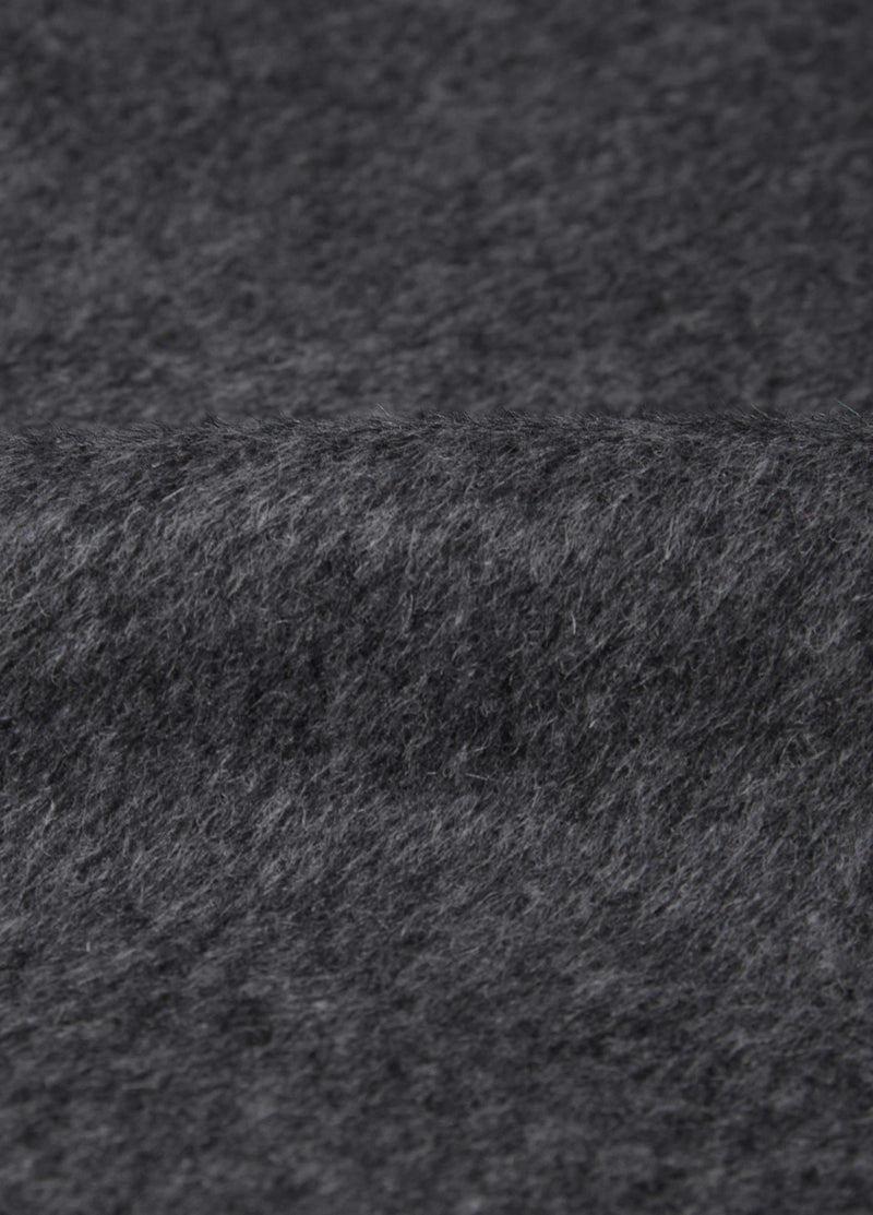 Coat / JNBY Oversized Wool Double-Face Blazer Heather Grey-1
