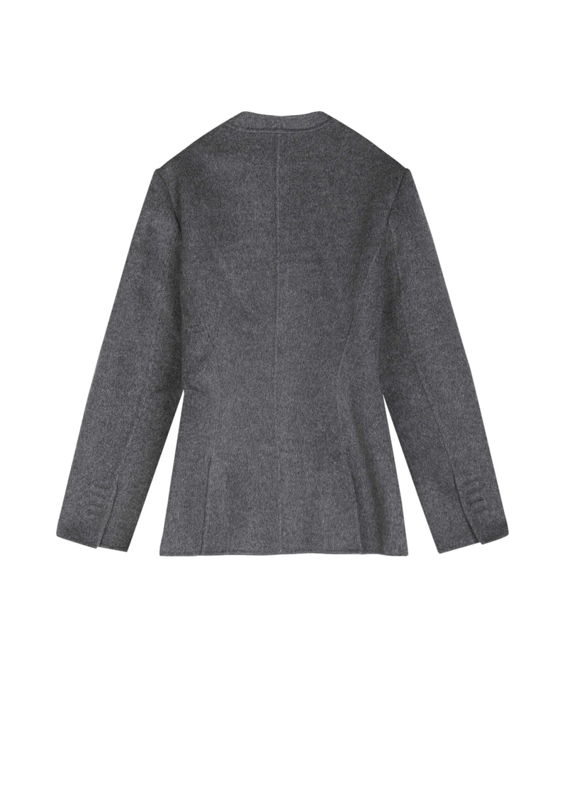 Coat / JNBY Wool Double-Faced X-Silhouette Blazer miscellaneous gray-2