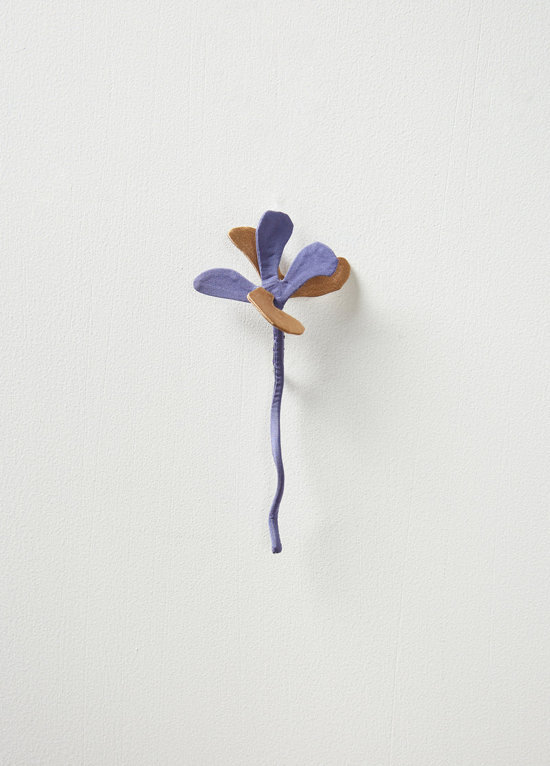 Brooch / JNBY Silk Satin Pin Badge Light Purple M