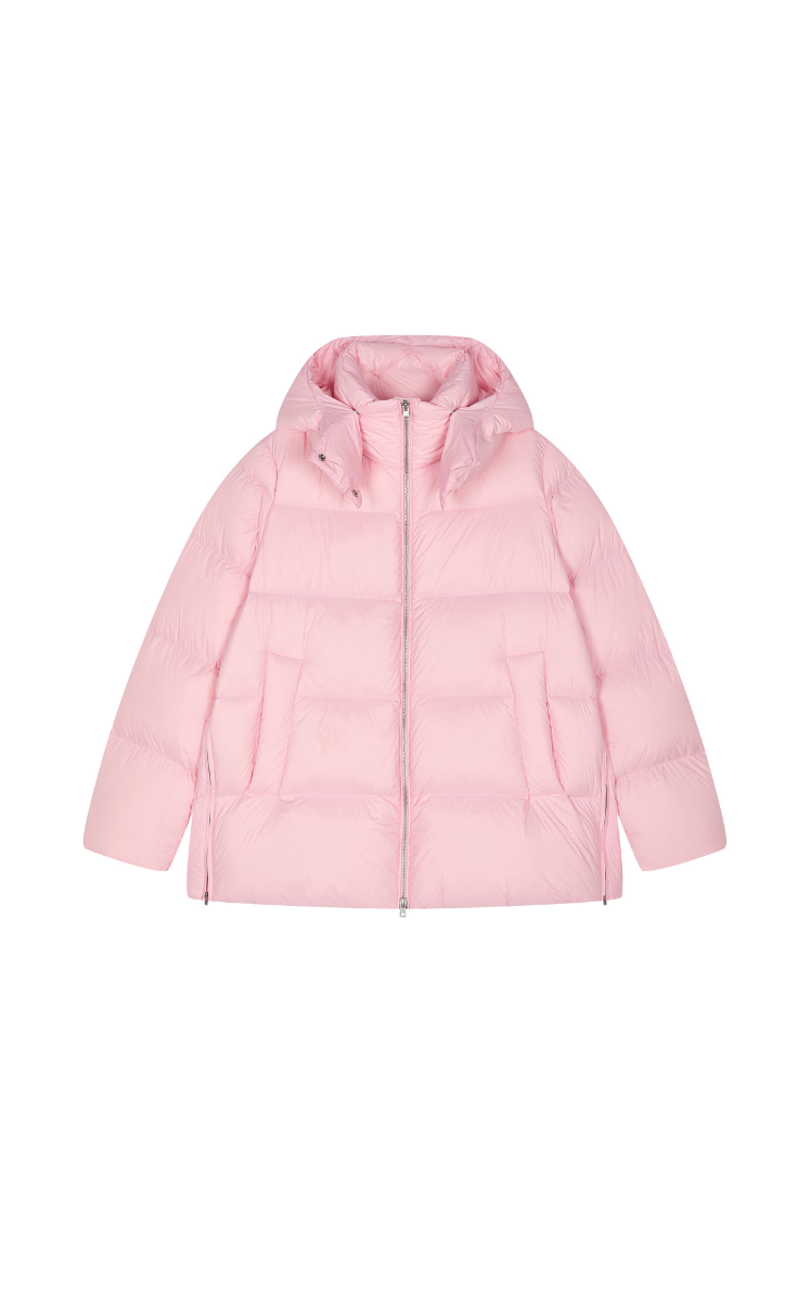 Down Coat / JNBY A-Line Detachable Hooded Down Coat
