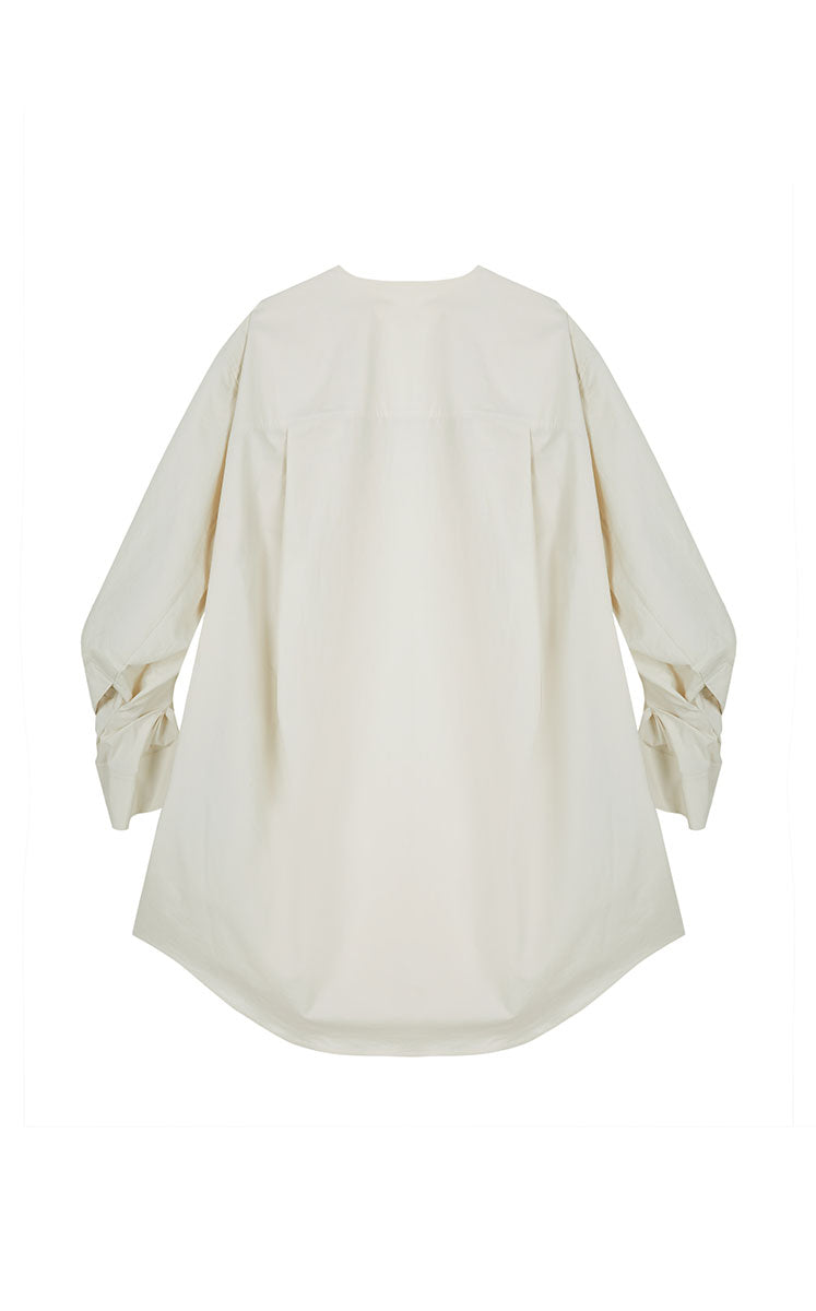 Dress / JNBY Cotton Long Sleeve Shirt Dress