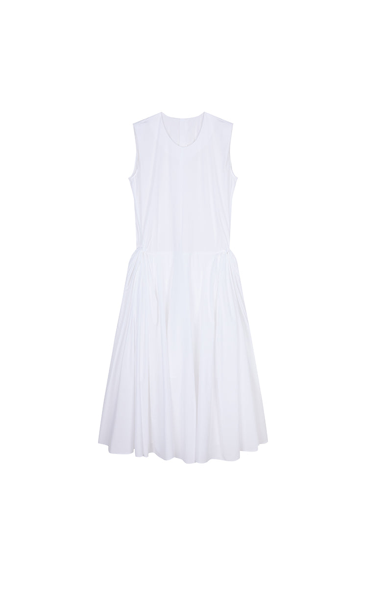 Dress / JNBY Relaxed Twisted-Waist Sleeveless Dress