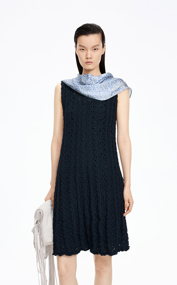Dress / JNBY Sleeveless Knit A-Line Dress