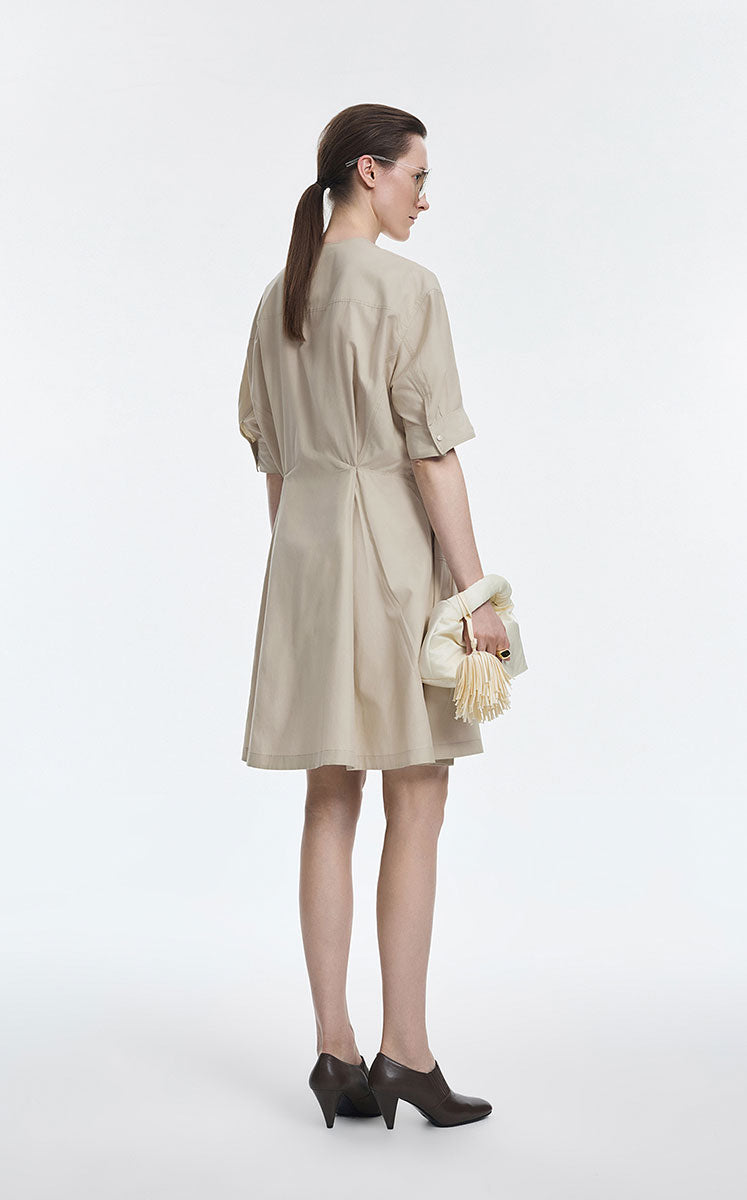 Dress / JNBY Cotton Poplin X-Silhouette Dress