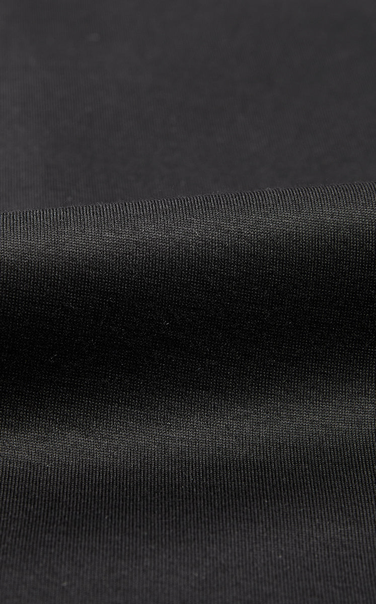Dress / JNBY Lyocell Blend A-Line Short Sleeve Dress Black-2
