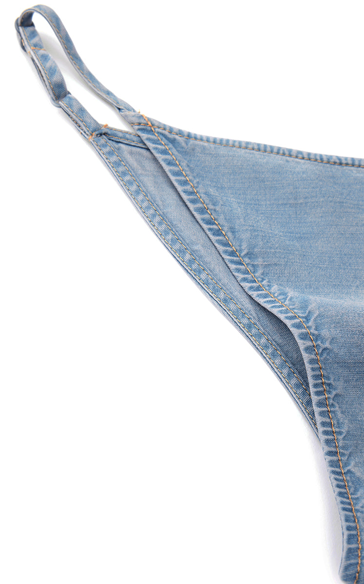 Dress / JNBY TENCEL™ Denim Slip Dress Light Denim Blue-3