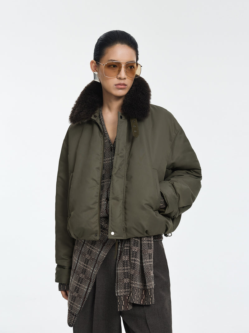 Jacket / JNBY Down Puffer Short T-Silhouette
