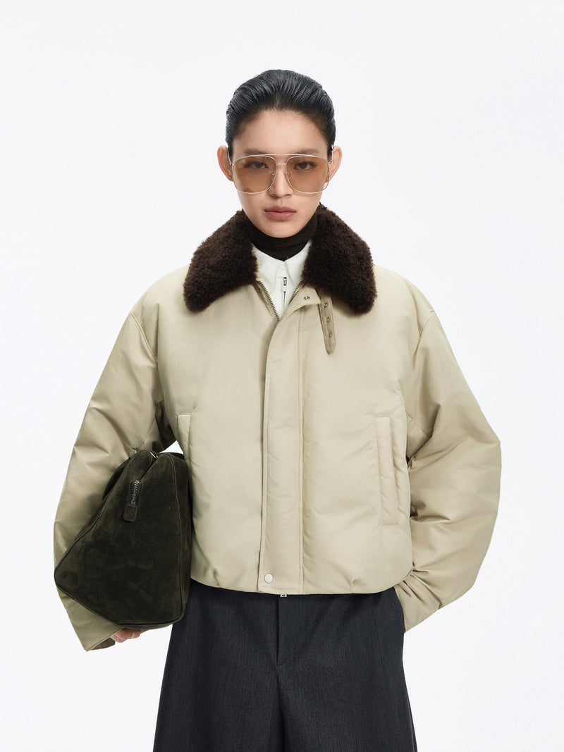 Jacket / JNBY Down Puffer Short T-Silhouette