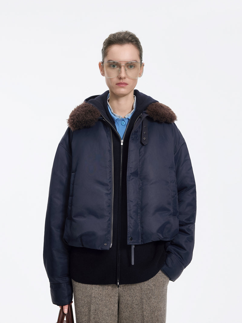 Jacket / JNBY Down Puffer Short T-Silhouette