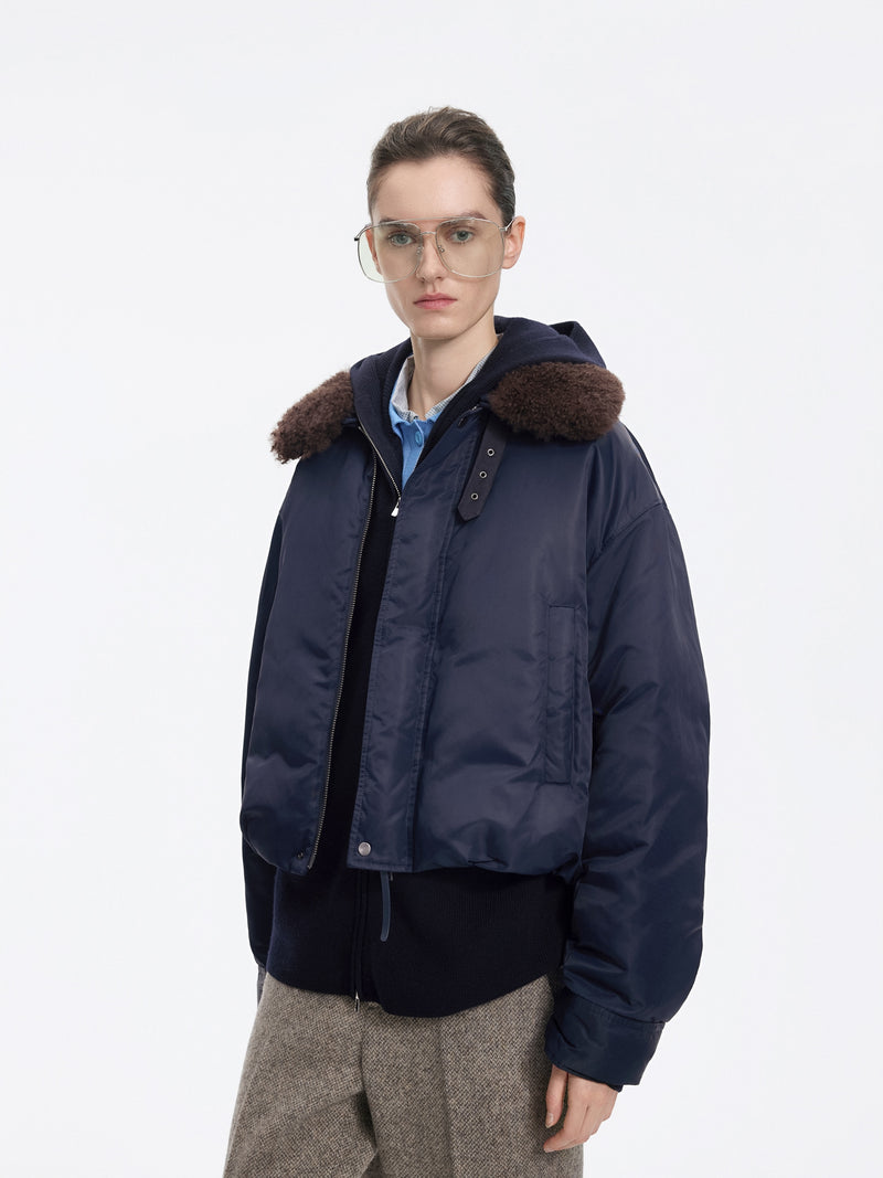 Jacket / JNBY Down Puffer Short T-Silhouette