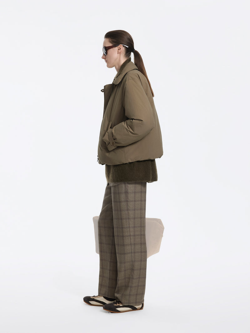 Jacket / JNBY Oversized Short Down Puffer with Drawstring