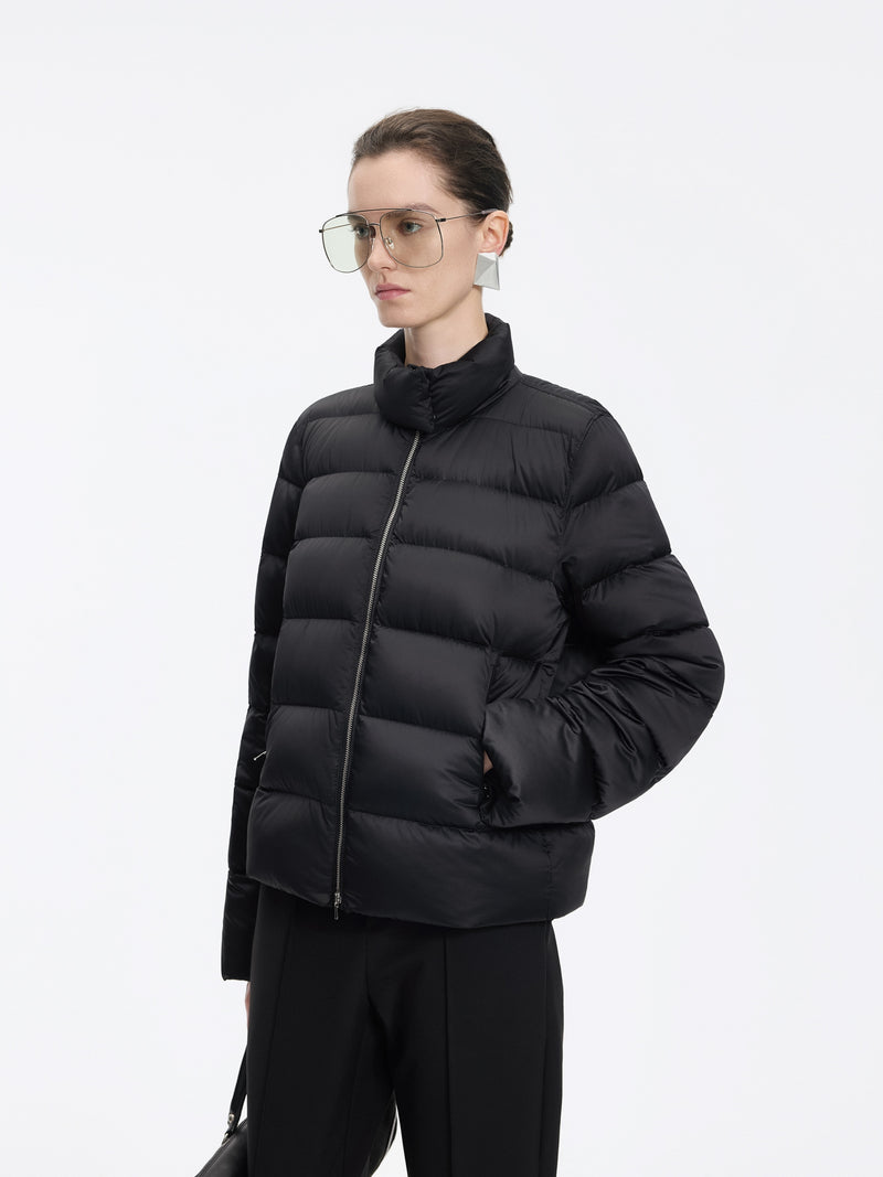 Jacket / JNBY Short Down Puffer with Stand Collar