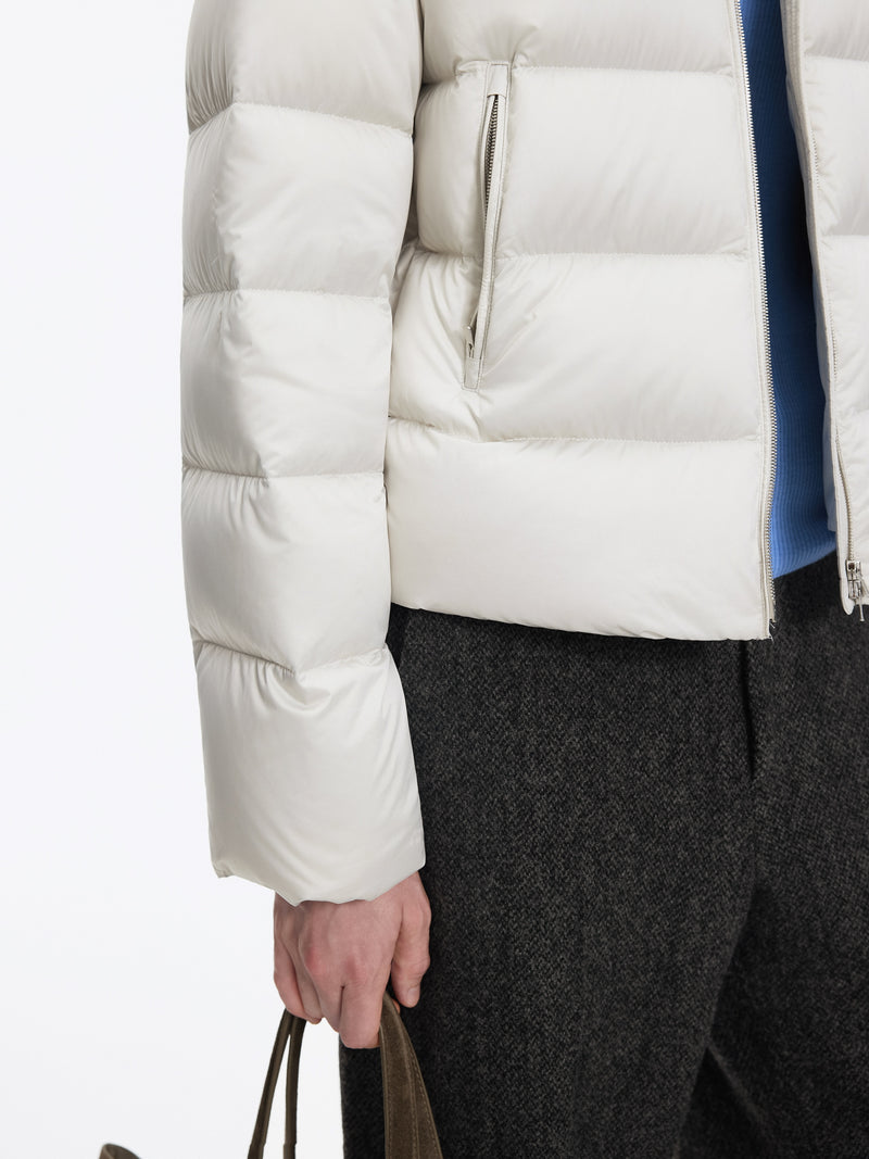 Jacket / JNBY Short Down Puffer with Stand Collar
