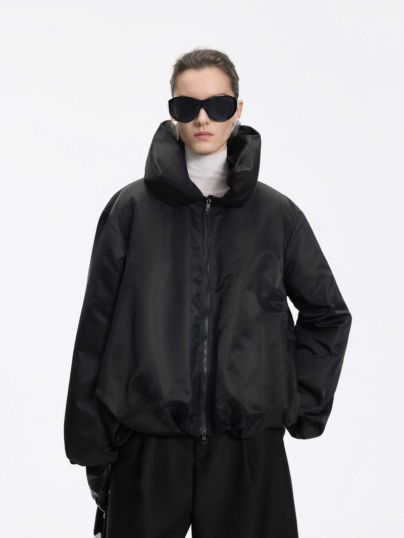 Jacket / JNBY Recycled Nylon Down Puffer Black-1