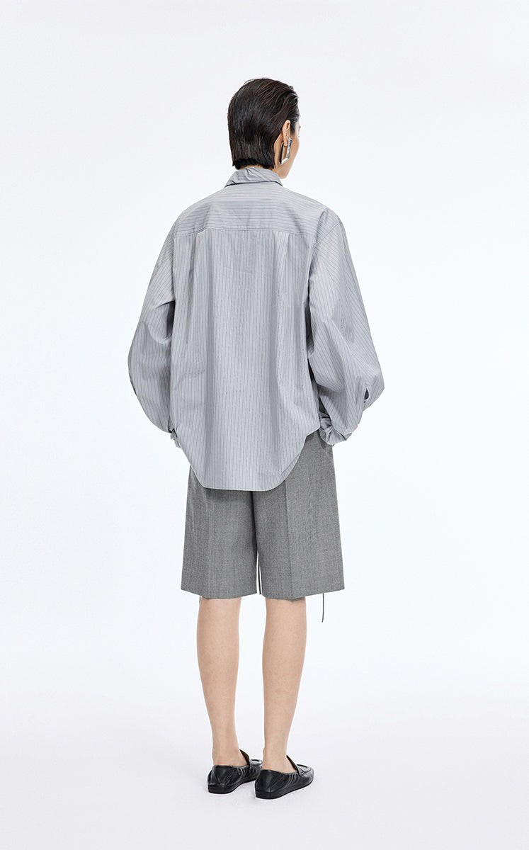 Pants / JNBY A-Line Wool Fringe Cropped Pants