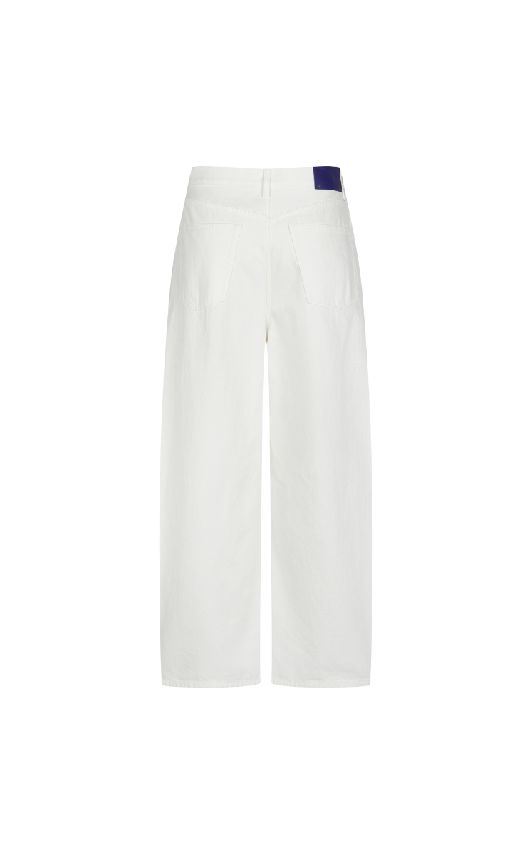 Pants / JNBY Banana-Leg Cuffed Extra-Long Jeans