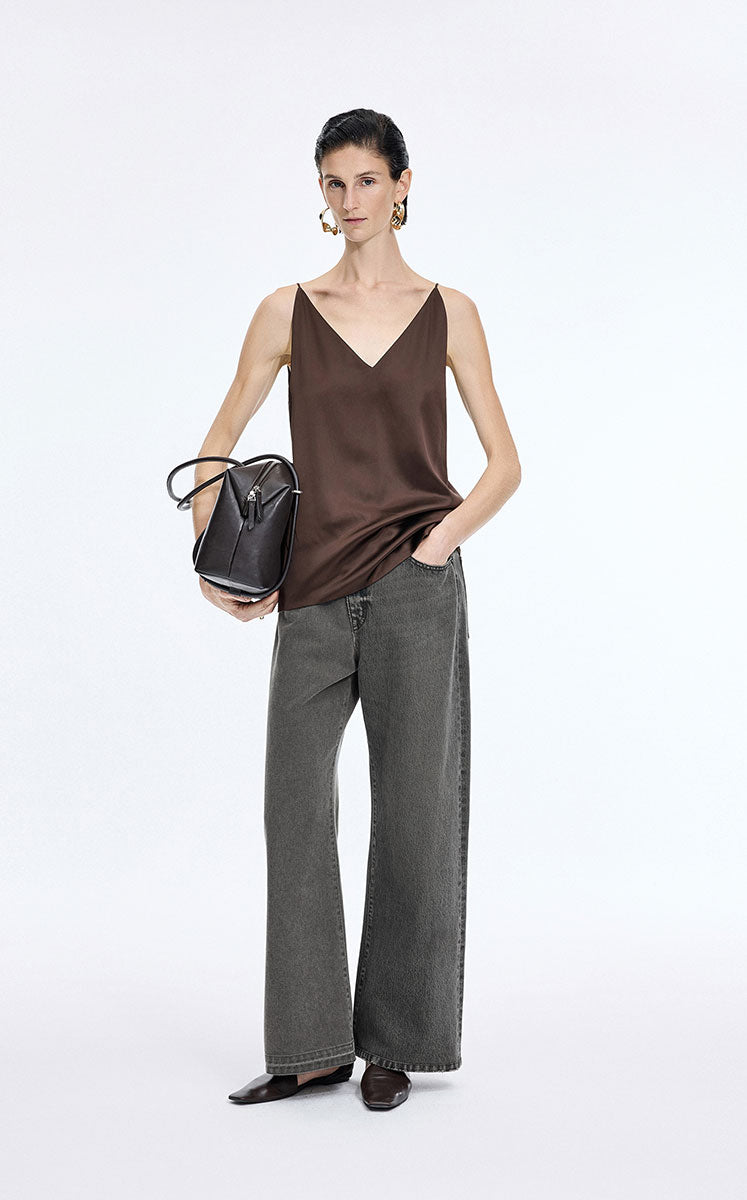 Pants / JNBY Offset Waist Flared Long Jeans