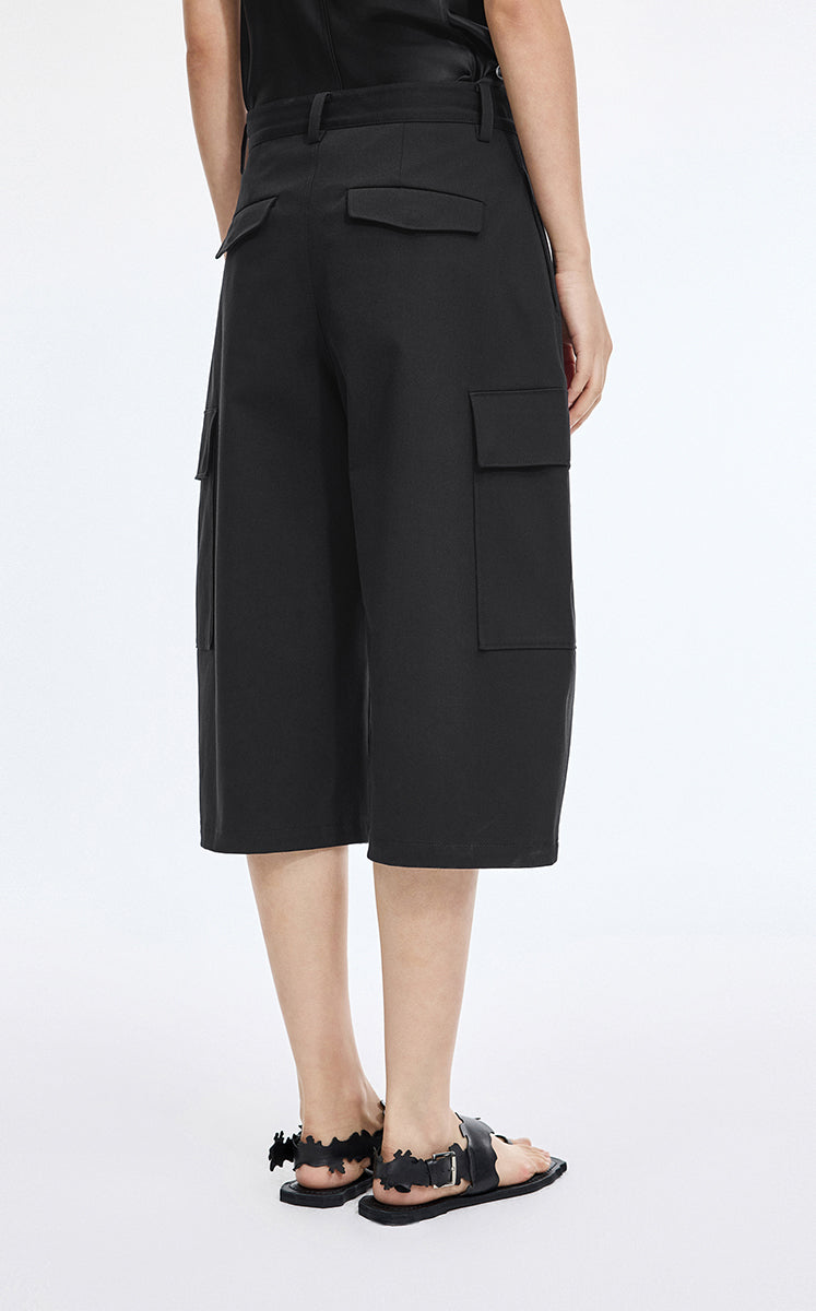 Pants / JNBY Relaxed Cargo Cropped Pants