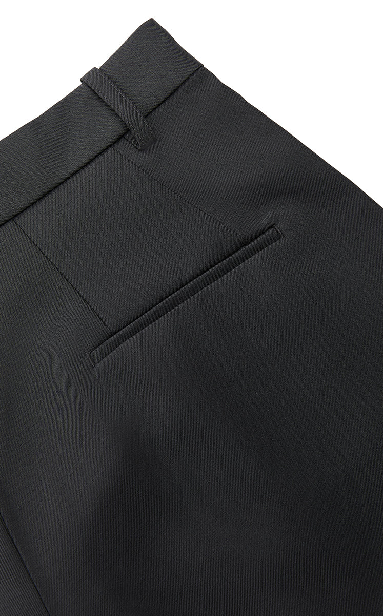 Pants / JNBY Wool Blend Cropped Wide-Leg Trousers