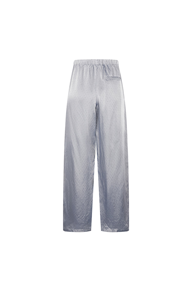 Pants / JNBY Cupro Jacquard Wide-Leg Pants