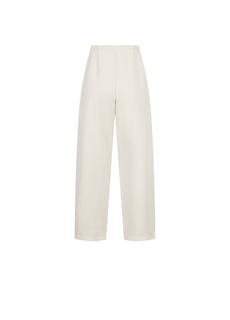 Pants / JNBY Cotton Straight-Leg Drawstring Trousers Beige-2
