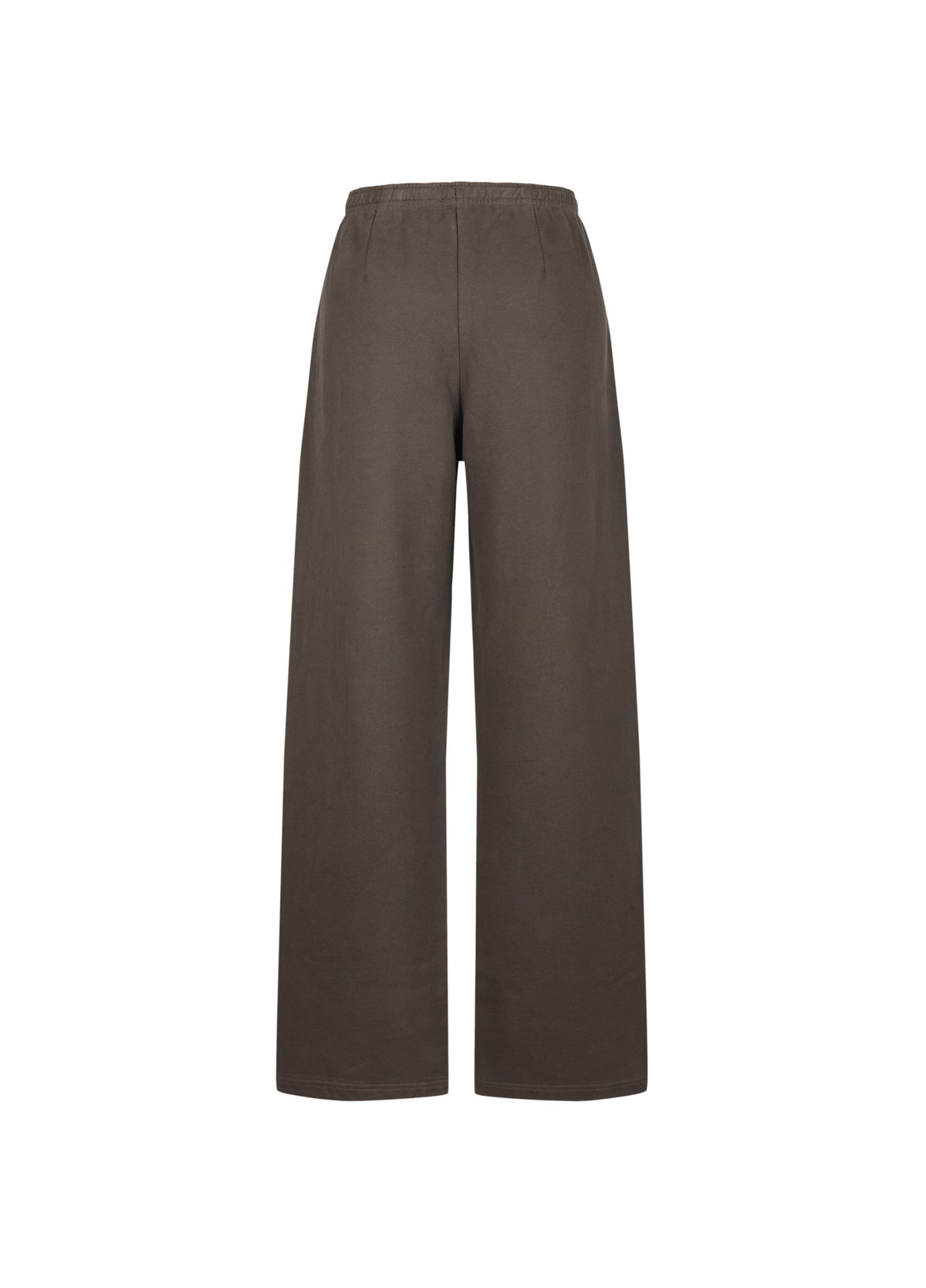 Pants / JNBY Cotton Straight-Leg Drawstring Trousers Dark Taupe-3