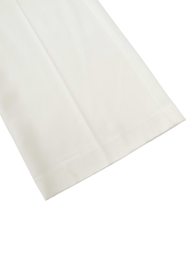 Pants / JNBY Wool Cashmere Flare Trousers White-2