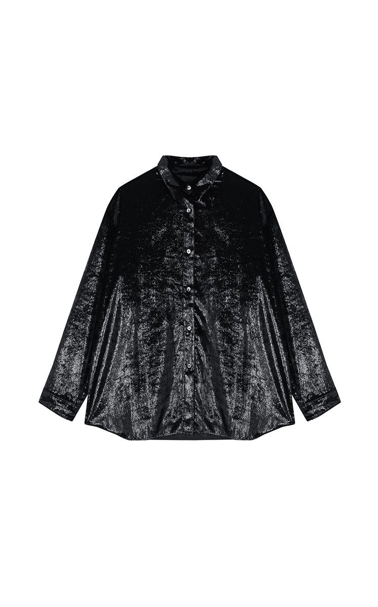 Shirt / JNBY Blended Corduroy Long Sleeve Shirt