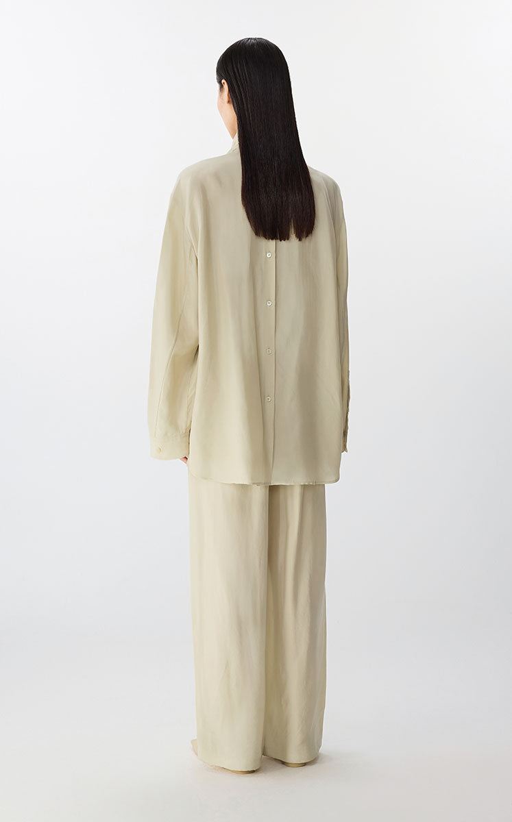 Shirt / JNBY Luxe Brushed Long-Sleeve Shirt