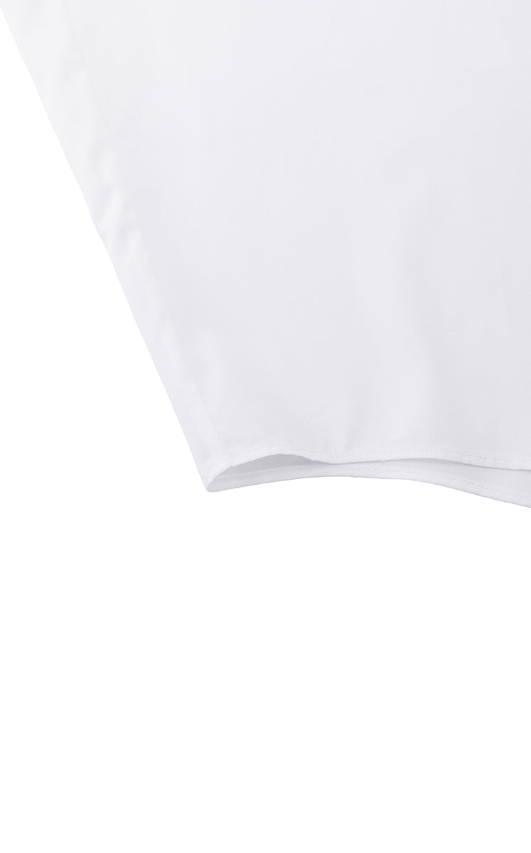 Shirt / JNBY Cotton Poplin Draped Sleeveless Oversize Top