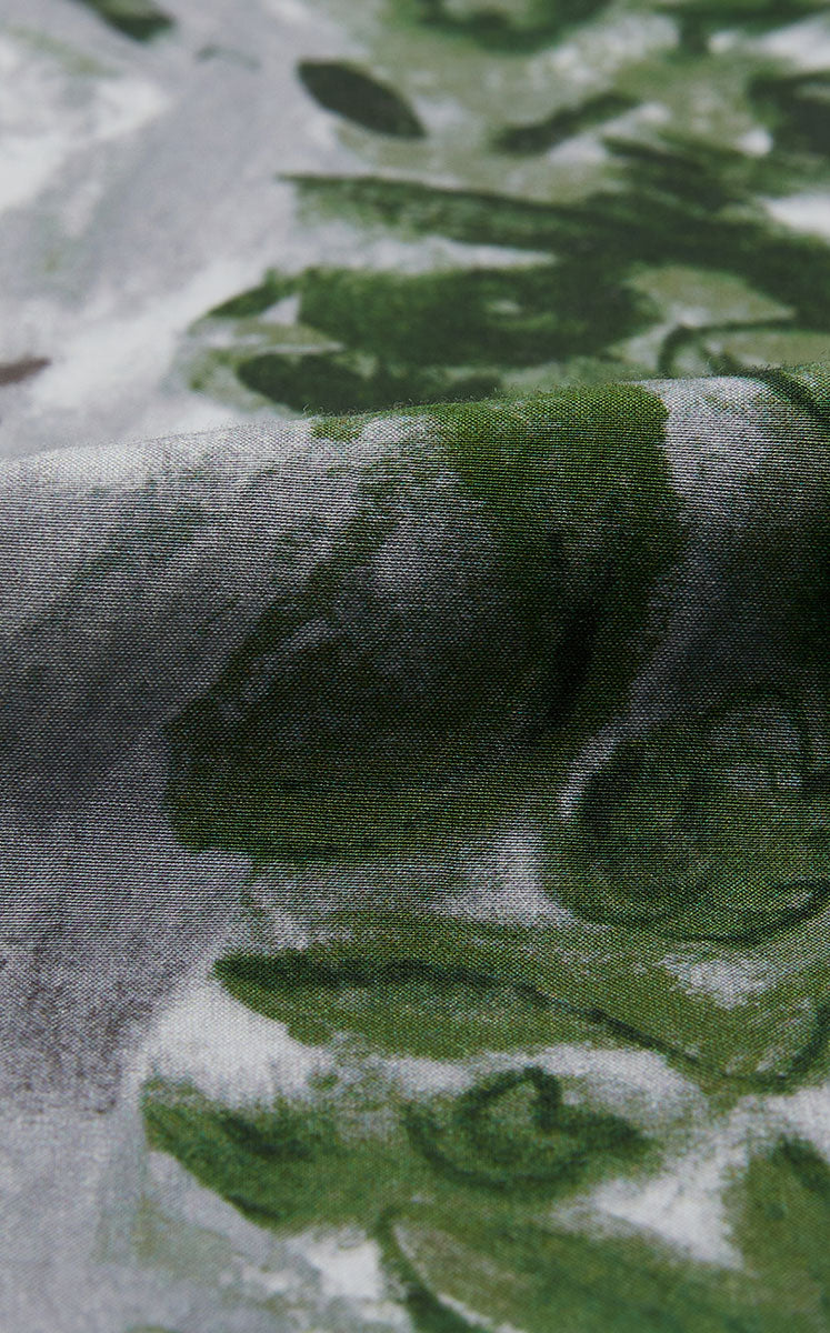 Shirt / JNBY Cotton Silk Oversized Printed Shirt