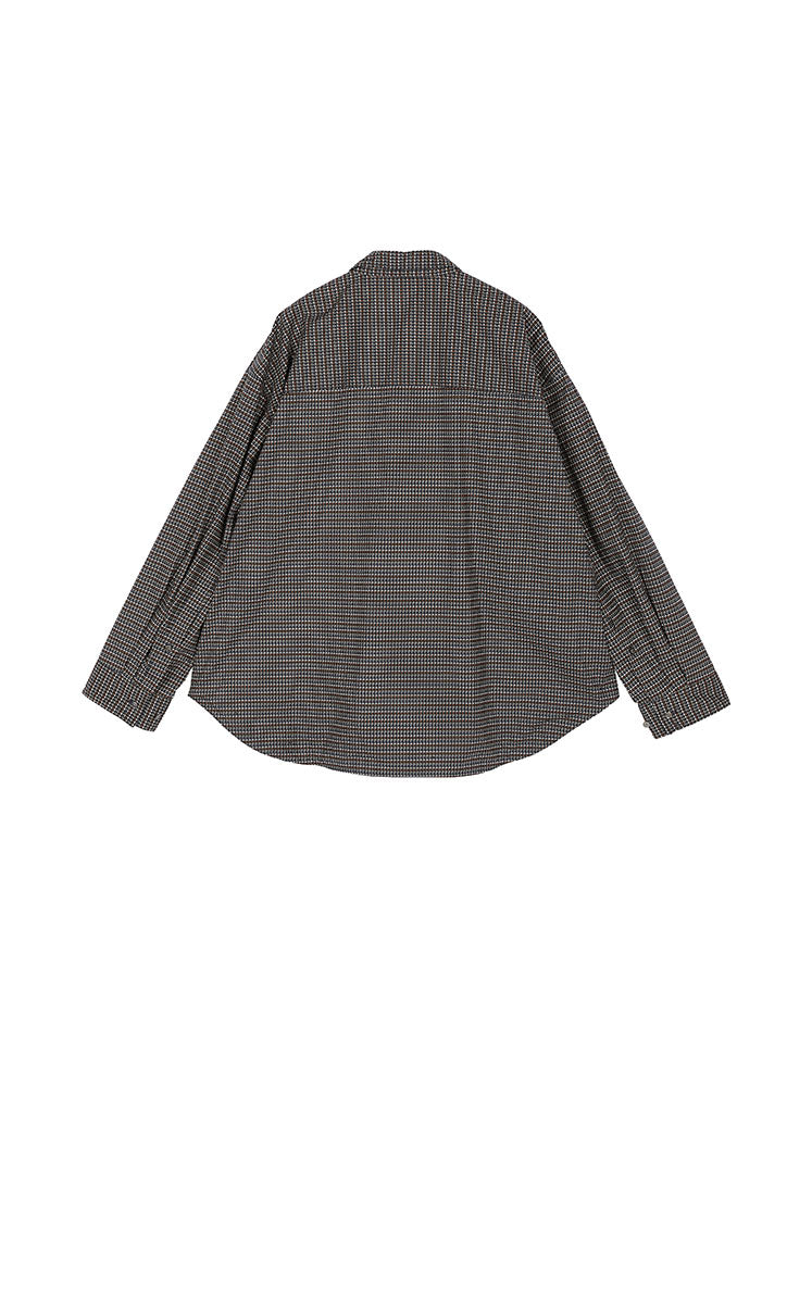 Shirt / JNBY Oversized Cotton Geometric Print Shirt