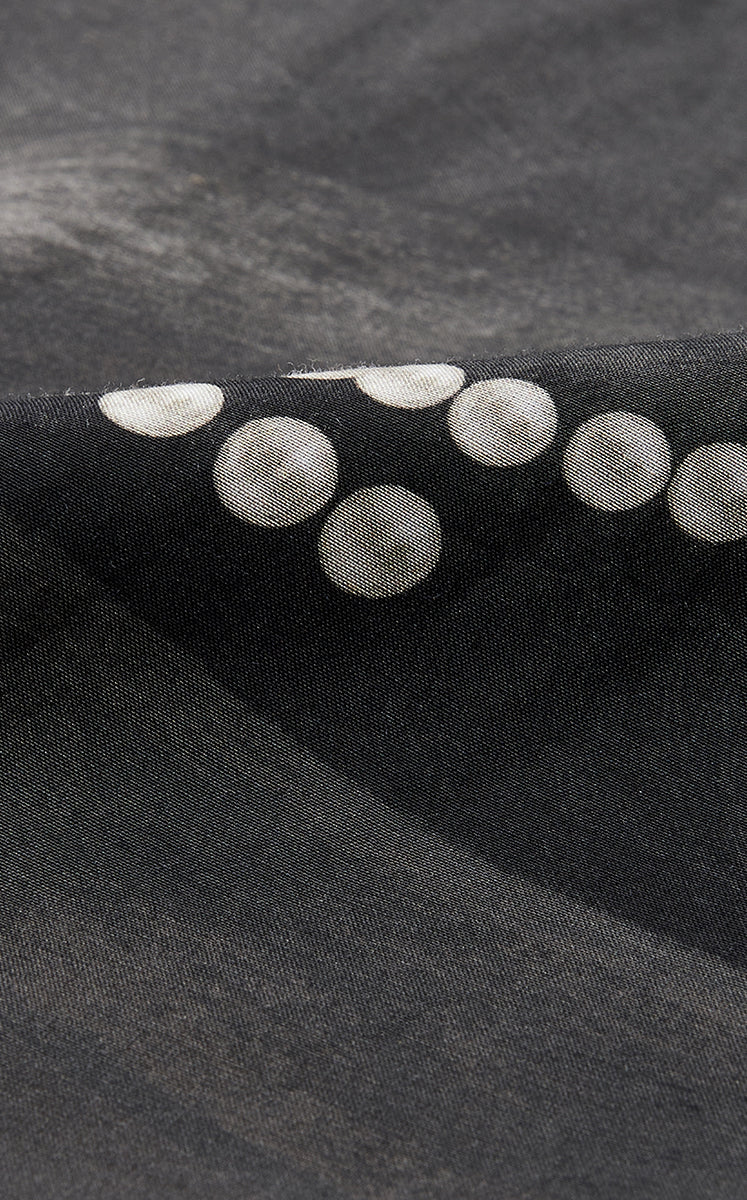 Shirt / JNBY Pearl Print Oversized Short Sleeve Shirt