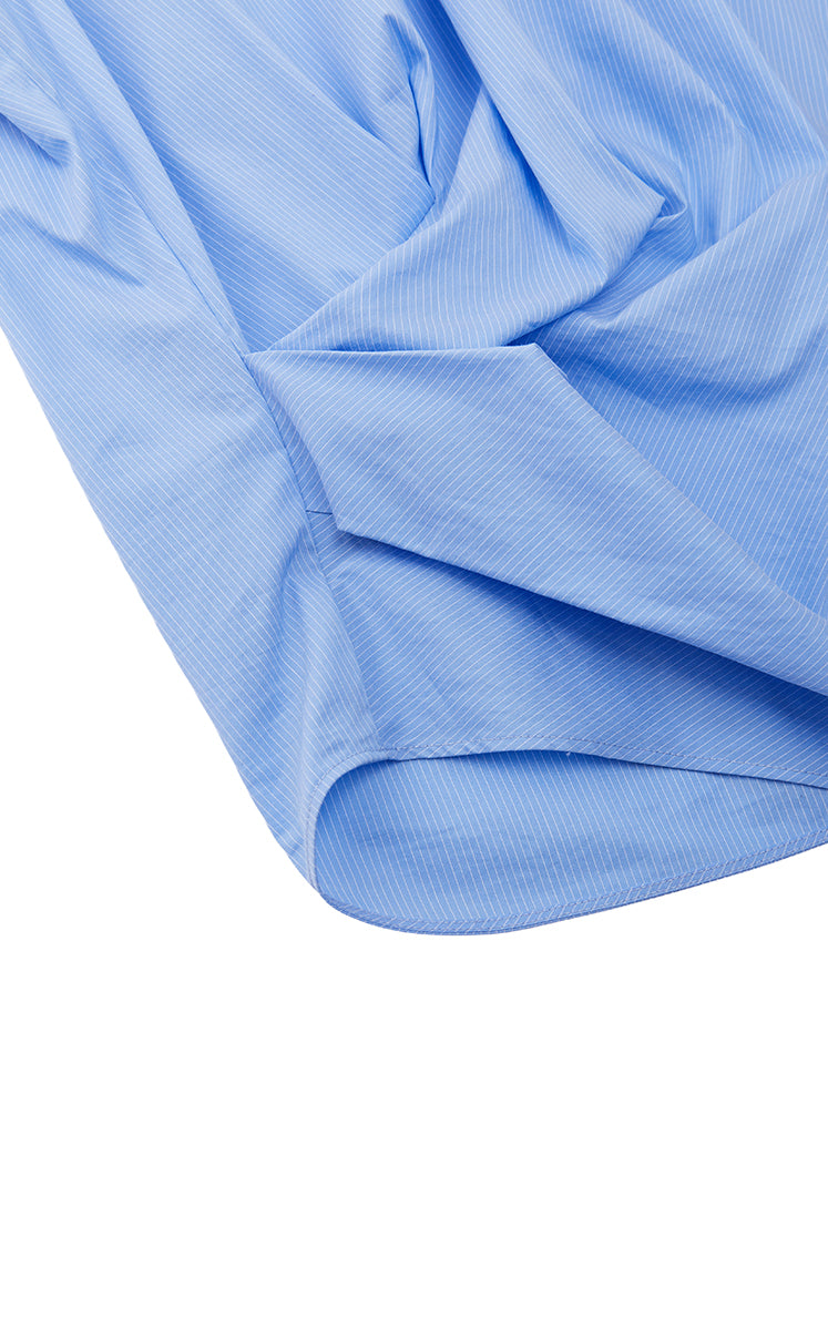 Shirt / JNBY Structured Sleeveless Cotton Pleated Shirt