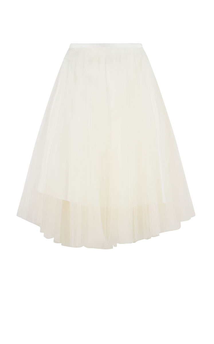 Skirt / JNBY Elegant Layered Midi Skirt