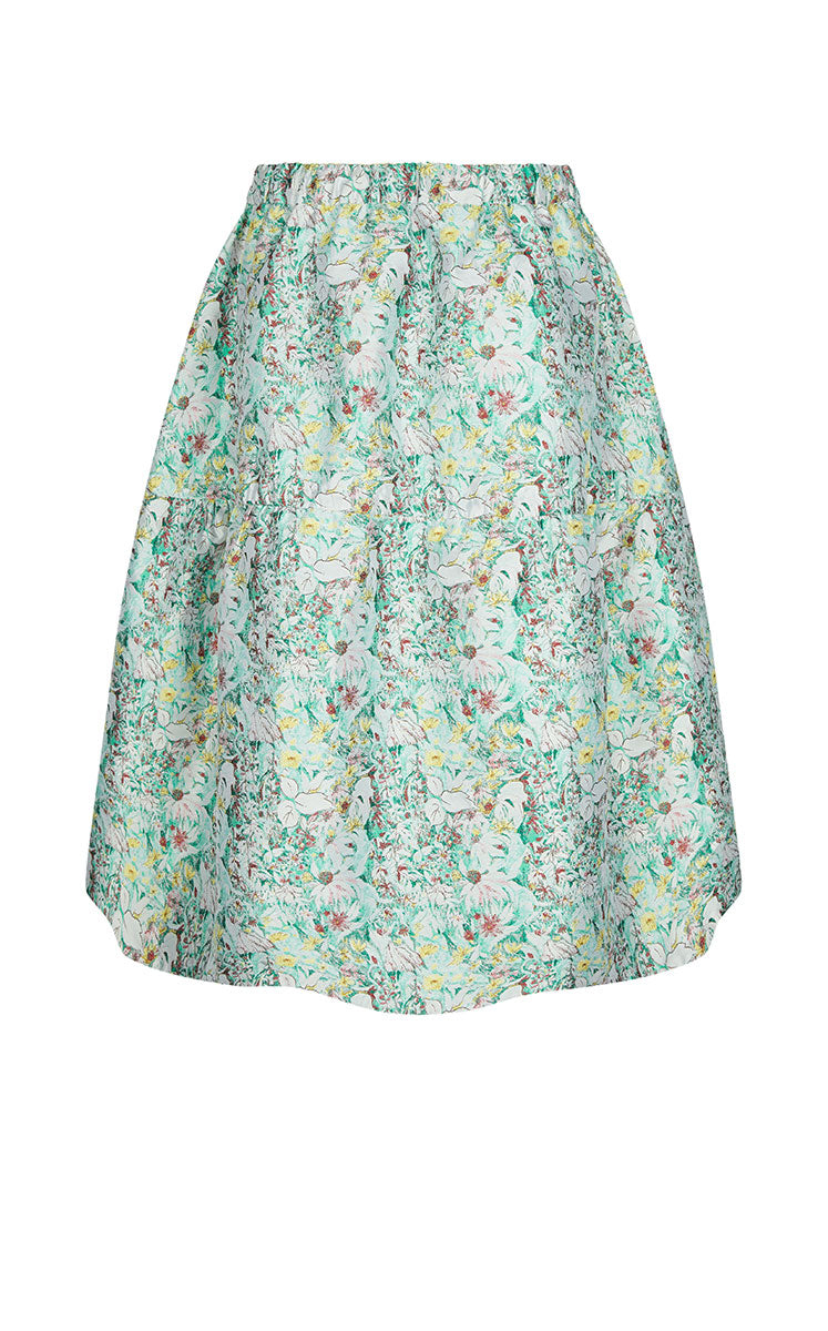 Skirt / JNBY Jacquard Balloon Midi Skirt