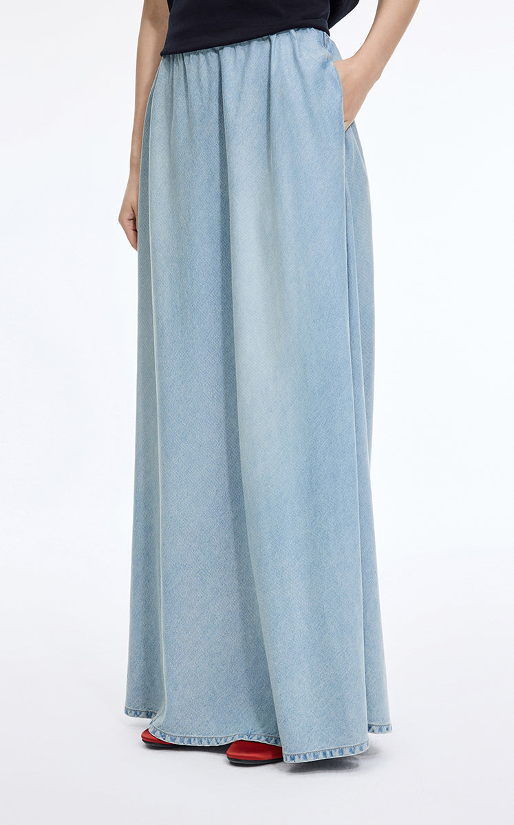 Skirt / JNBY Lyocell A-Line Long Skirt