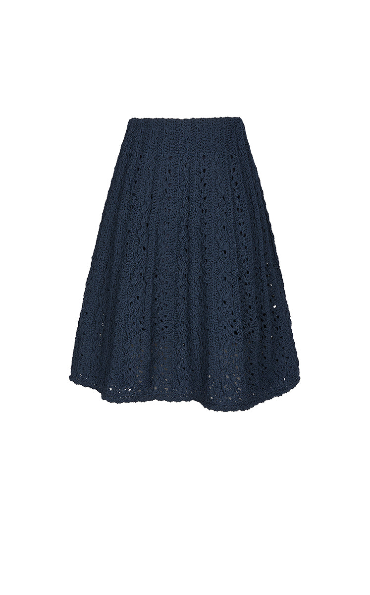 Skirt / JNBY Stretch A-Line Mid-Length Skirt