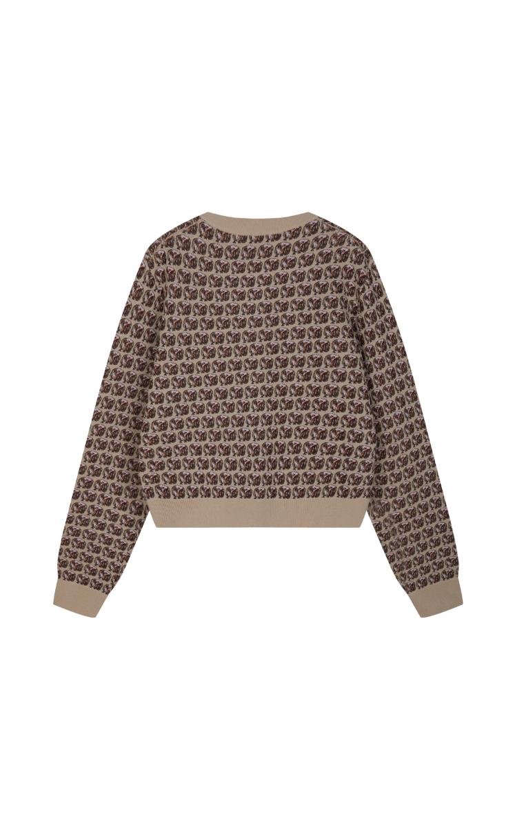 Sweater / JNBY Pop Owl H-Shape Cardigan