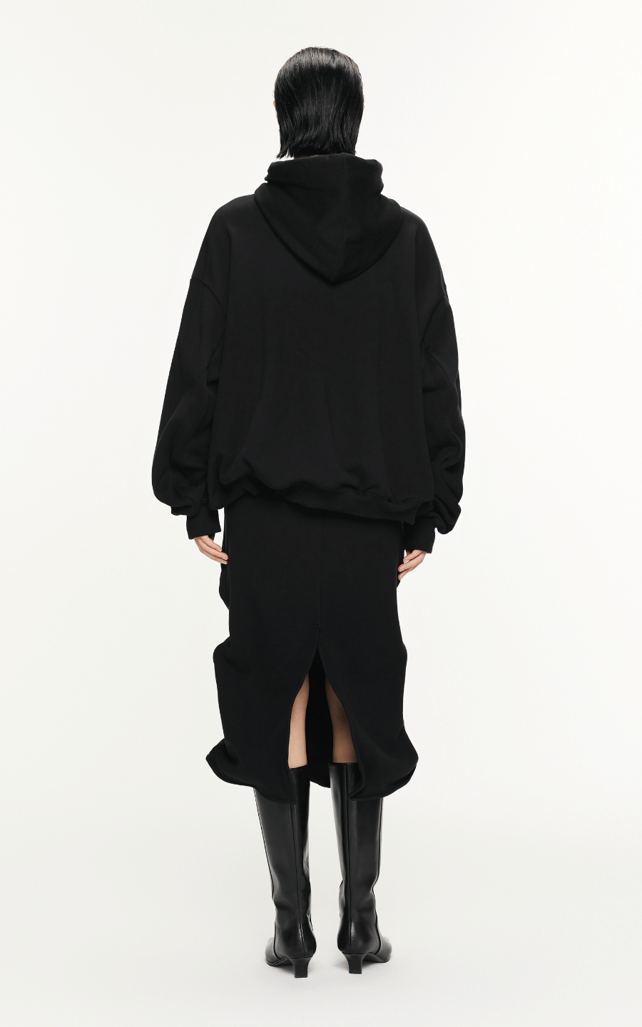 Sweatshirt / JNBY Drawstring Aluminum Wire Cotton Hooded Pullover