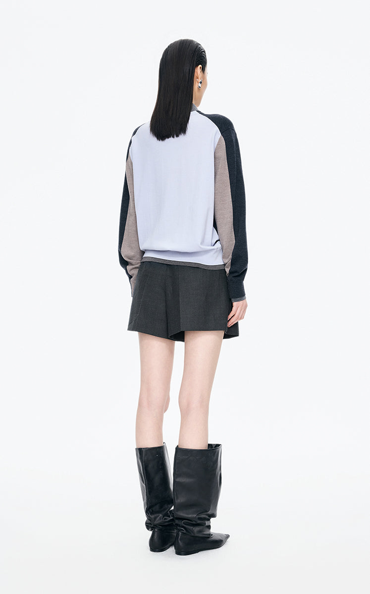 Shorts / JNBY Straight-Leg Wool-Blend Shorts
