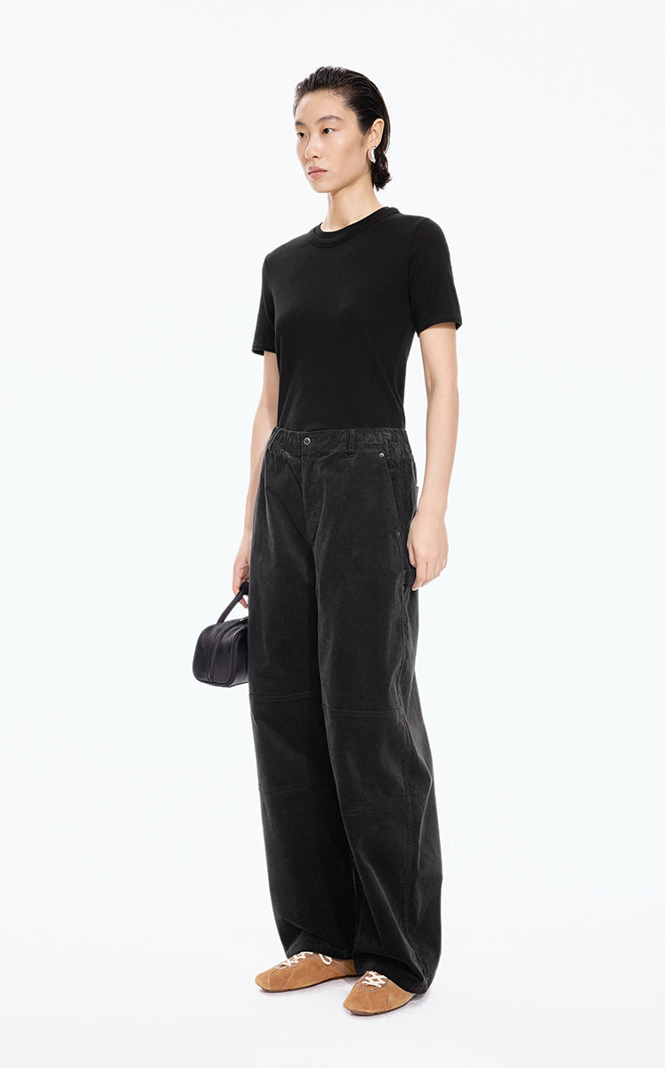Pants / JNBY Corduroy Cargo Trousers
