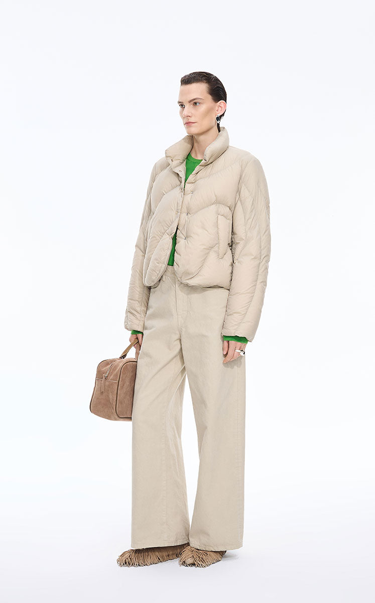 Pants / JNBY Subtle Flared Leg Long Jeans