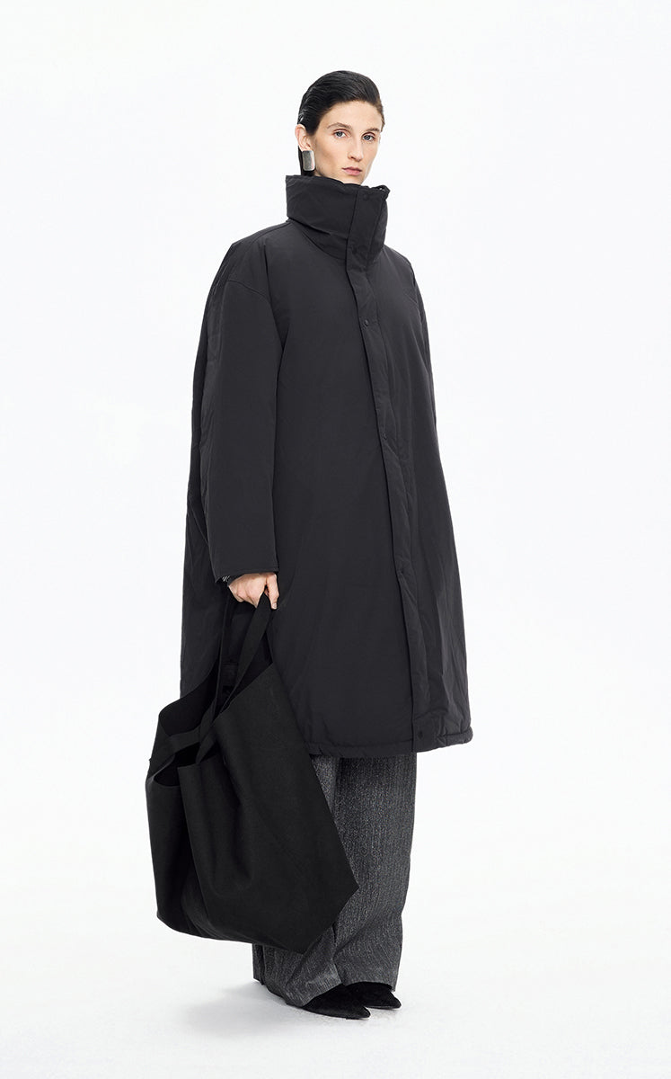 Down Coat / JNBY Reversible Oversized Long Down Coat