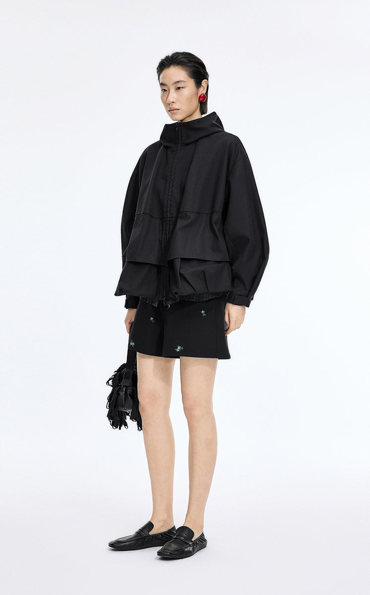 Jacket / JNBY Retro Oversized Fit Cotton Jacket