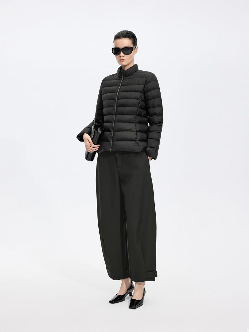 Jacket / JNBY Slim Fit Short Down Jacket with Stand Collar