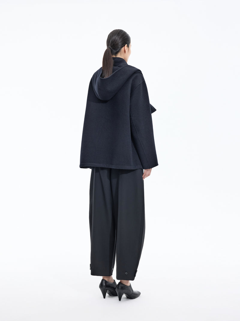 Jacket / JNBY Oversized Wool Blend Double-Face Coat